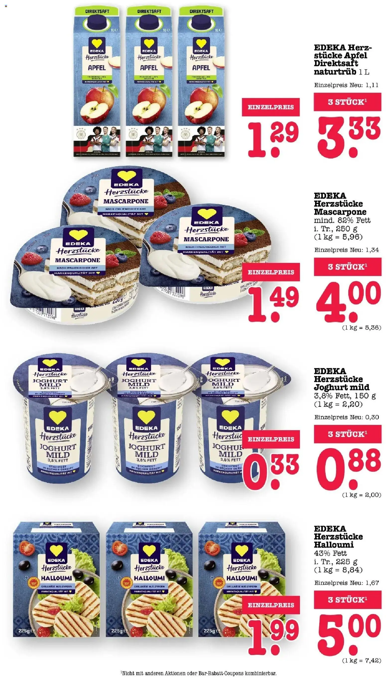 E center Prospekt Achern (ab 24.08.2026) zum Blättern | Seite: 43 | Produkte: Joghurt, Rum, Äpfel, Rouge