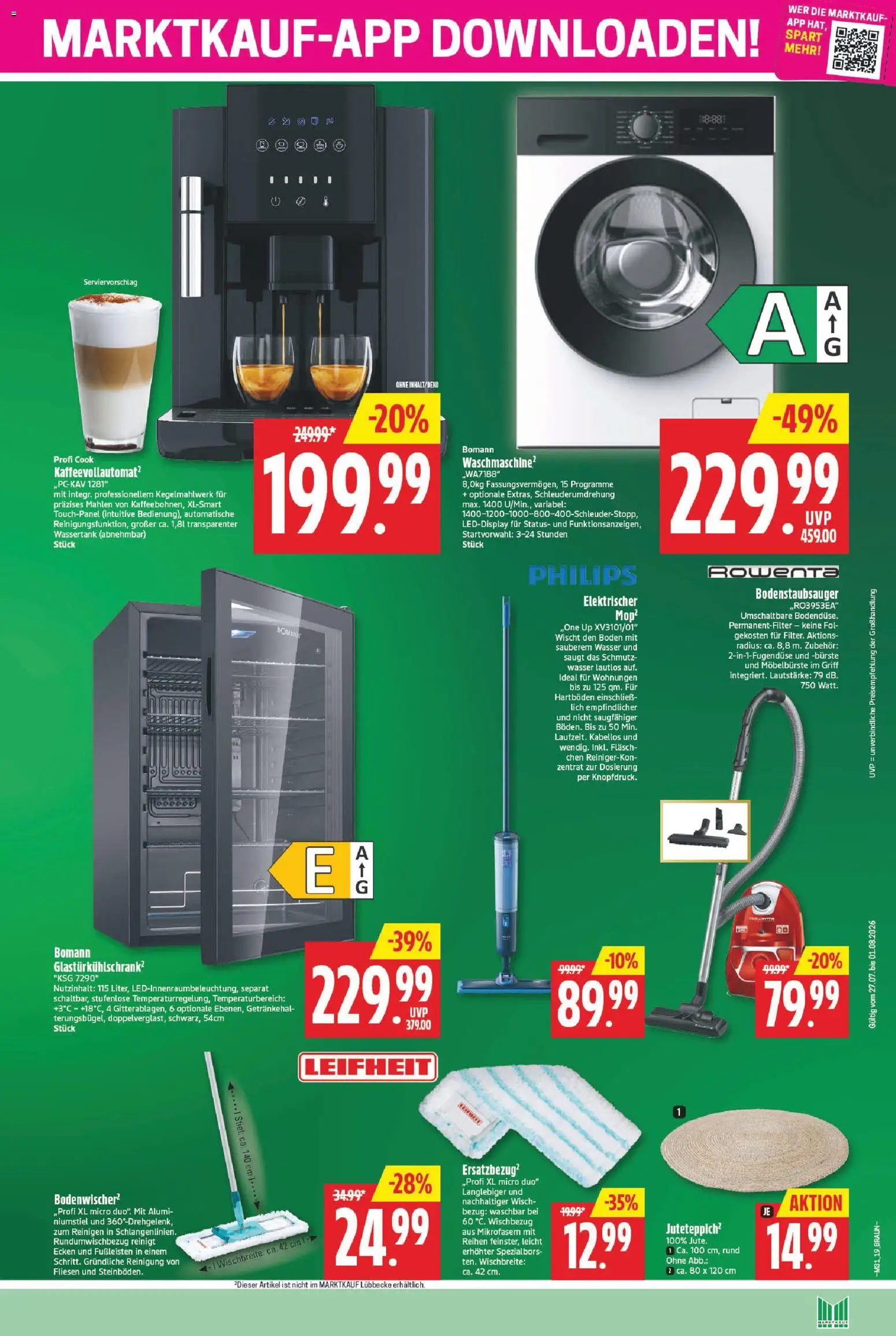 Marktkauf Prospekt – gültig ab 27.07.2026 | Seite: 19 | Produkte: Philips, Bürste, Wasser