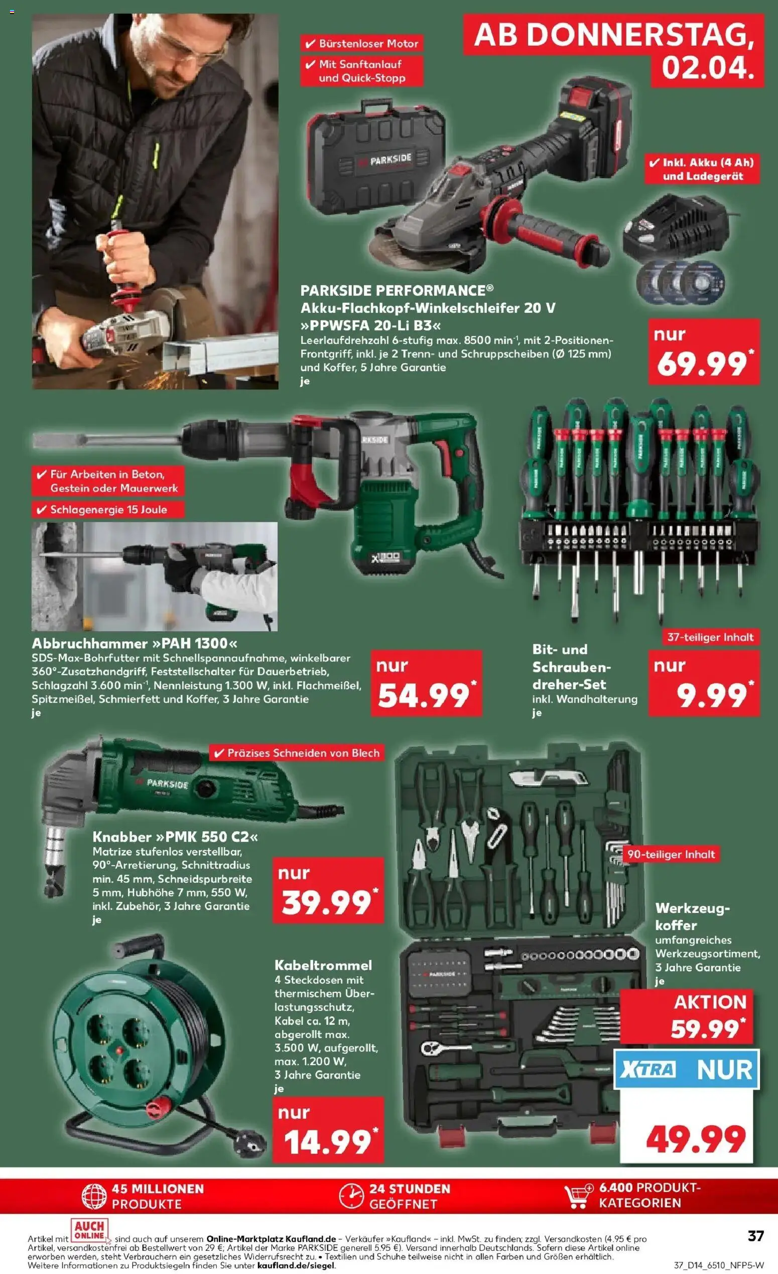 Kaufland Prospekt Bergkamen	 – gültig ab 02.04.2026 | Seite: 39 | Produkte: Kabel, Box, Koffer, Ladegerät