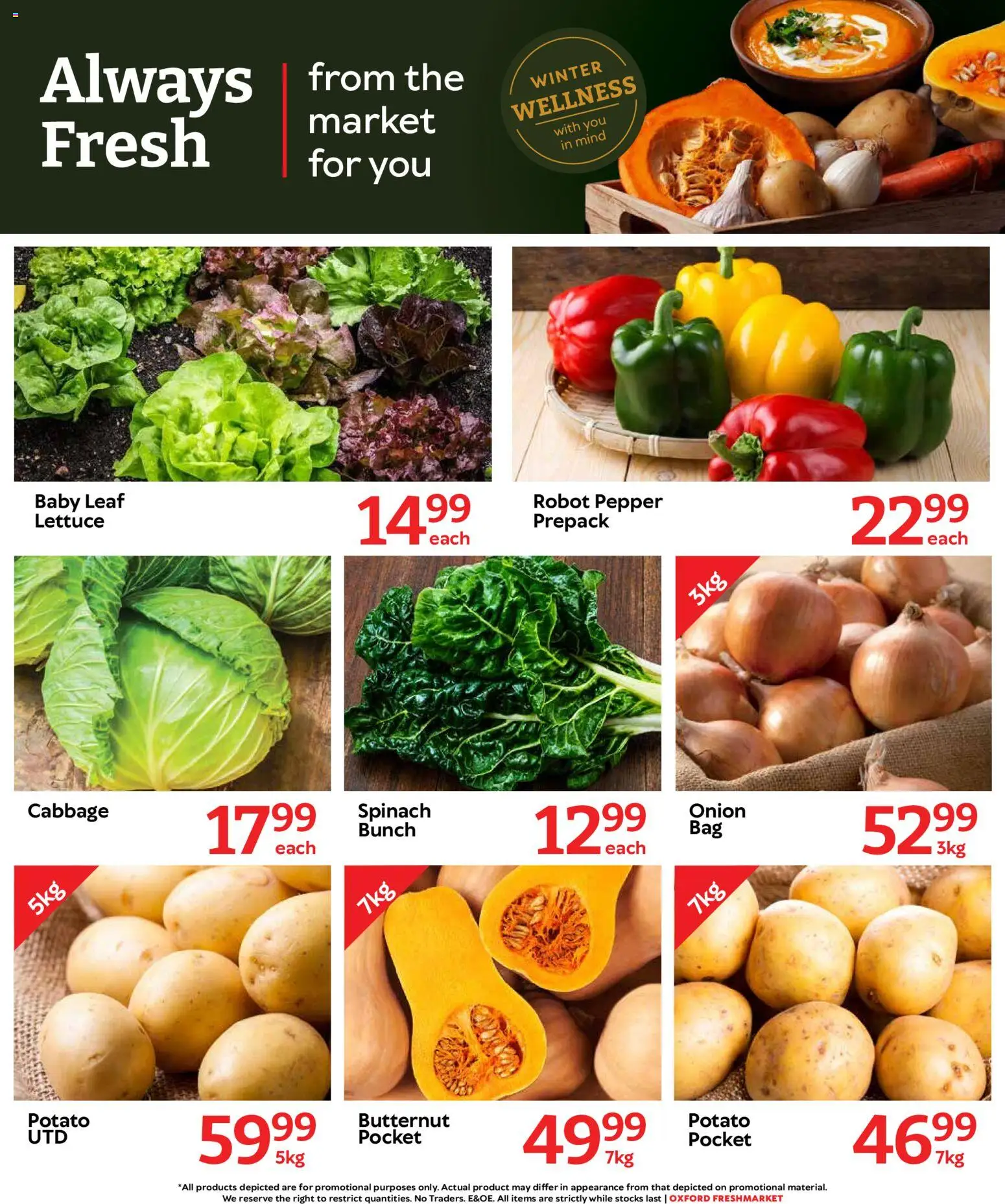 New Oxford Freshmarket catalogue – valid from 10.06.2026 | Page: 6 | Products: Pepper, Lettuce