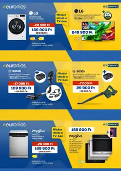 Euronics akciós újság - amely érvényes a következő dátumtól: 2026.09.10.