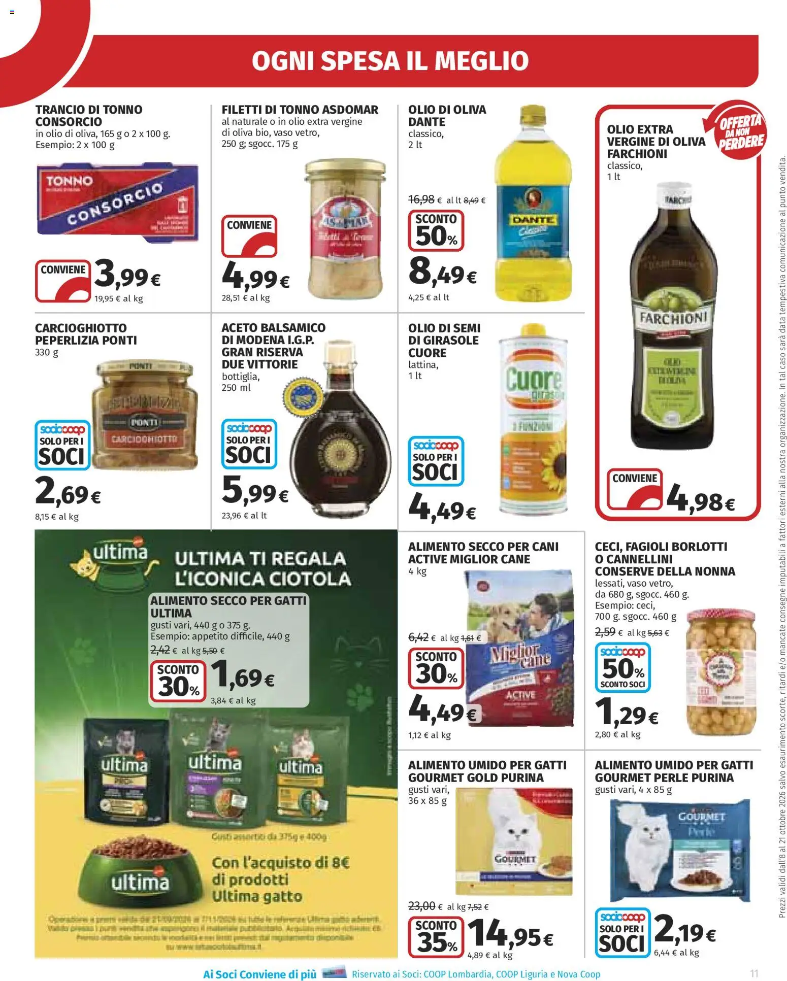 Volantino Ipercoop del 08/10/2026 | Pagina: 11