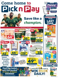 Pick n Pay specials catalogue – valid from 25/08/2026