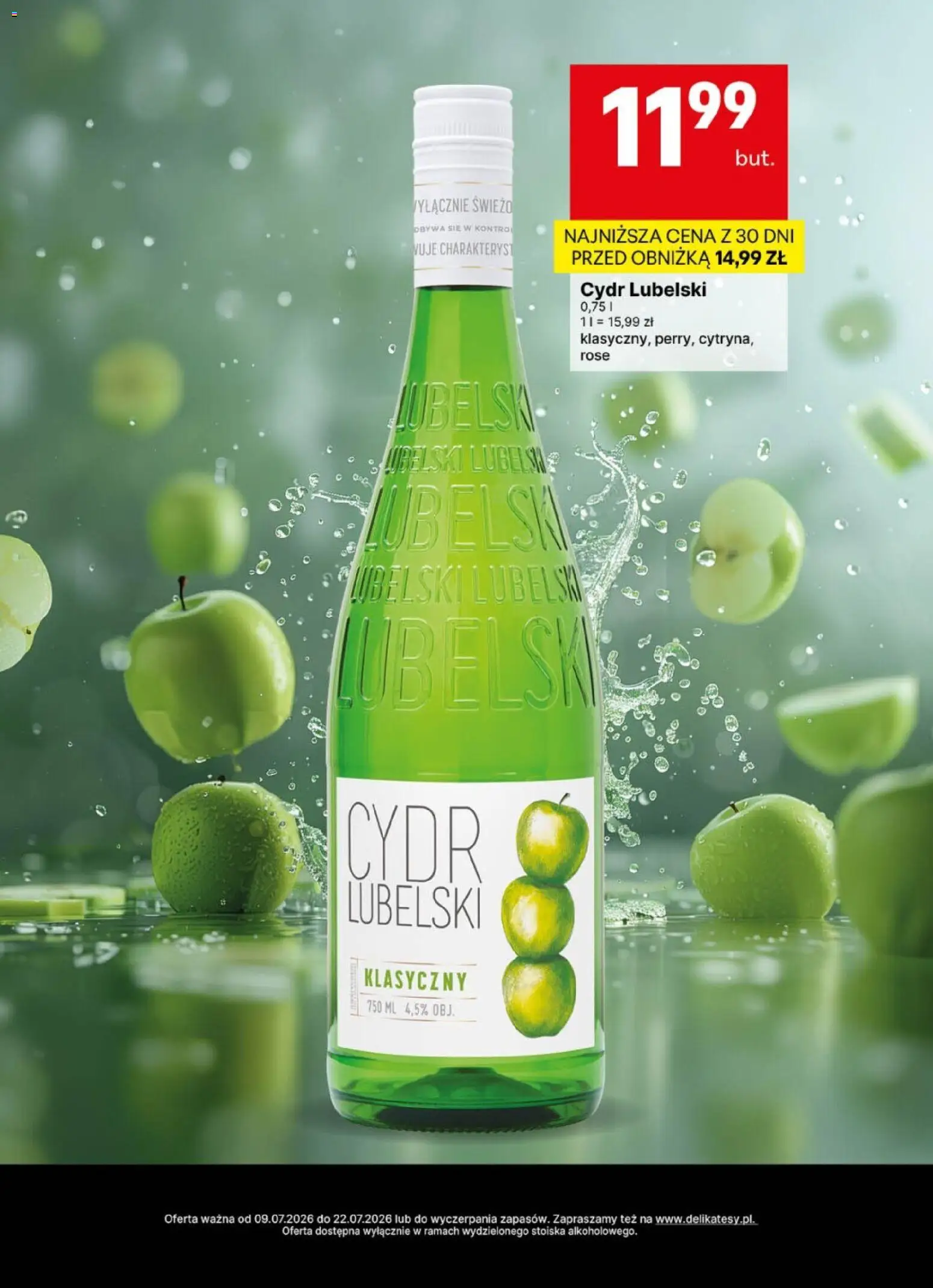 Delikatesy Centrum gazetka - DeliBarek od 09.07.2026 | Strona: 7 | Produkty: Cydr