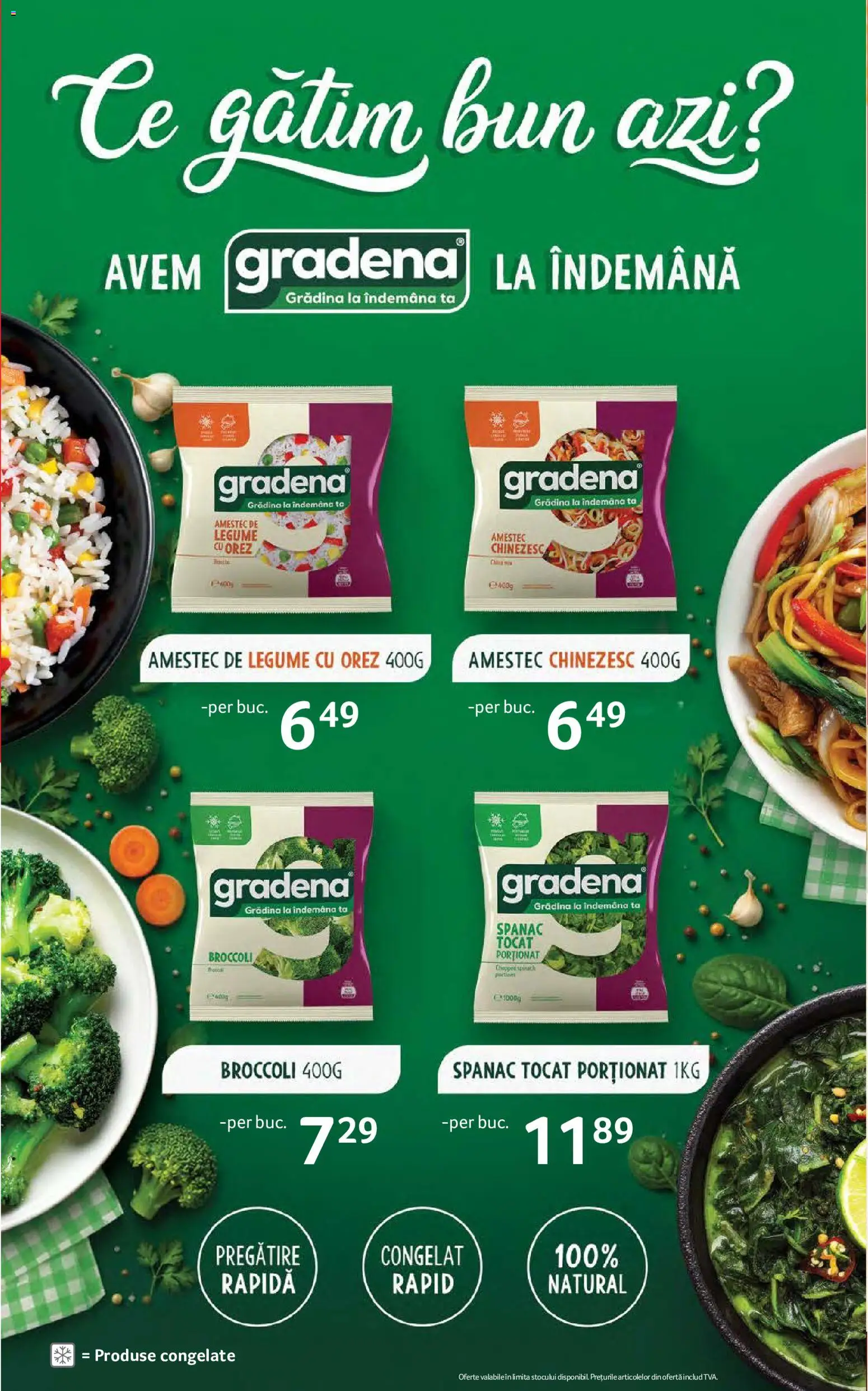 Noul catalog Selgros – valabil de la 18.09.2026 | Pagină: 6 | Produse: Gradina, Amestec, Broccoli, Legume