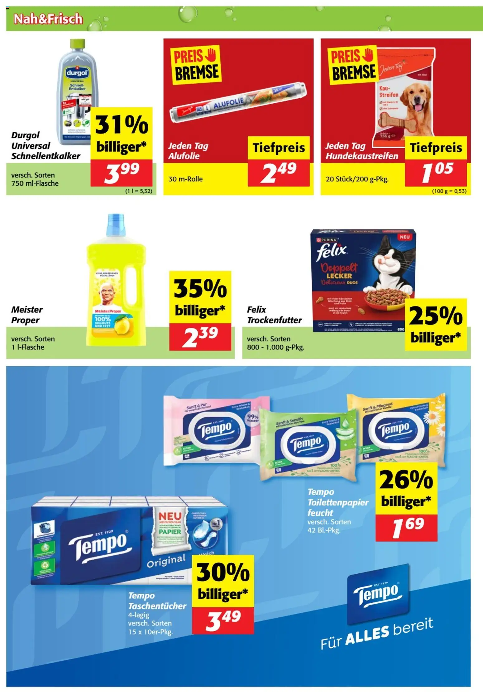 Nah und Frisch Flugblatt gültig ab 19.08.2026 | Seite: 4 | Produkte: Wasser