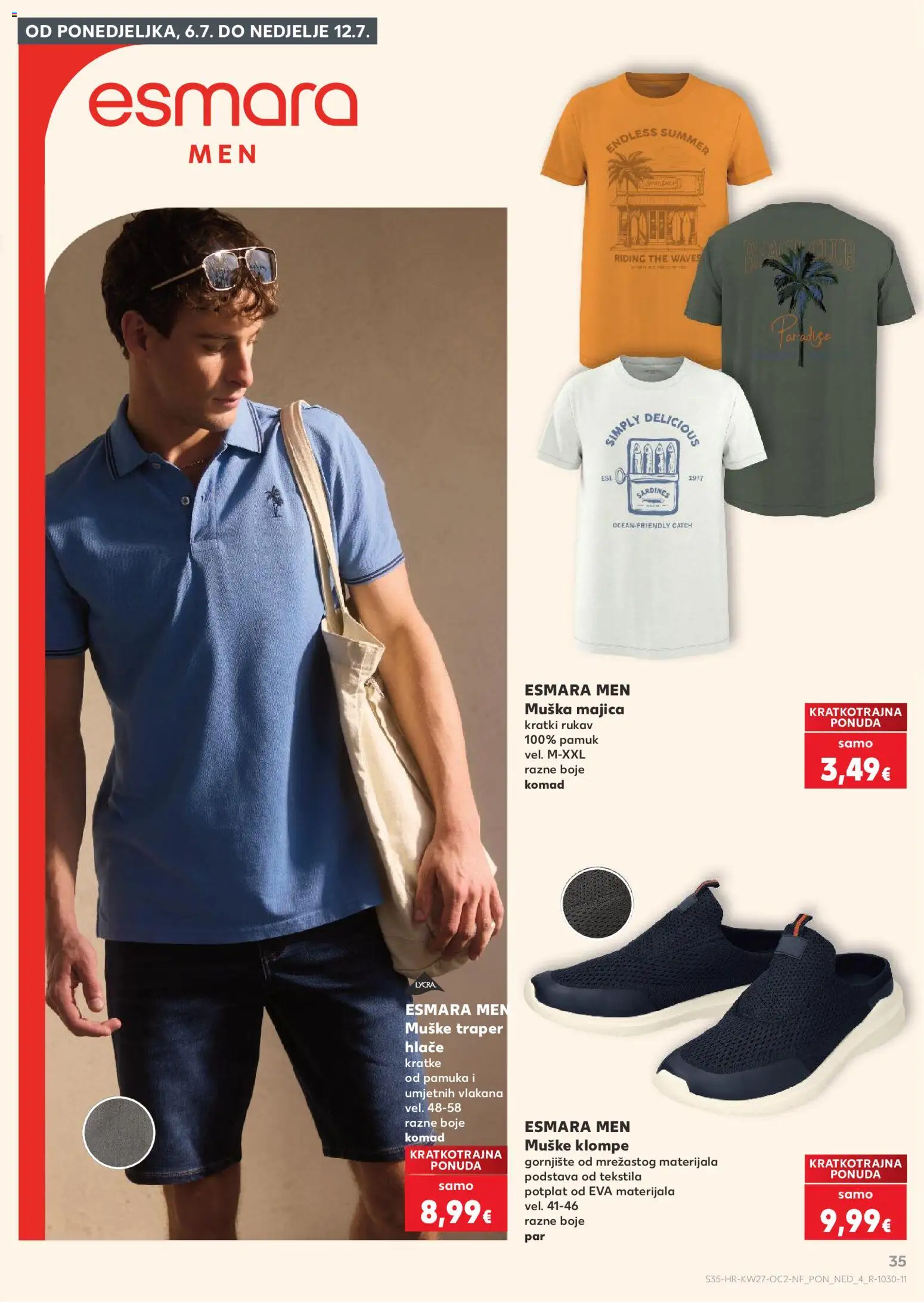 Kaufland katalog | vrijedi od 01.07.2026 | Stranica: 35 | Proizvodi: Majica, Hlače