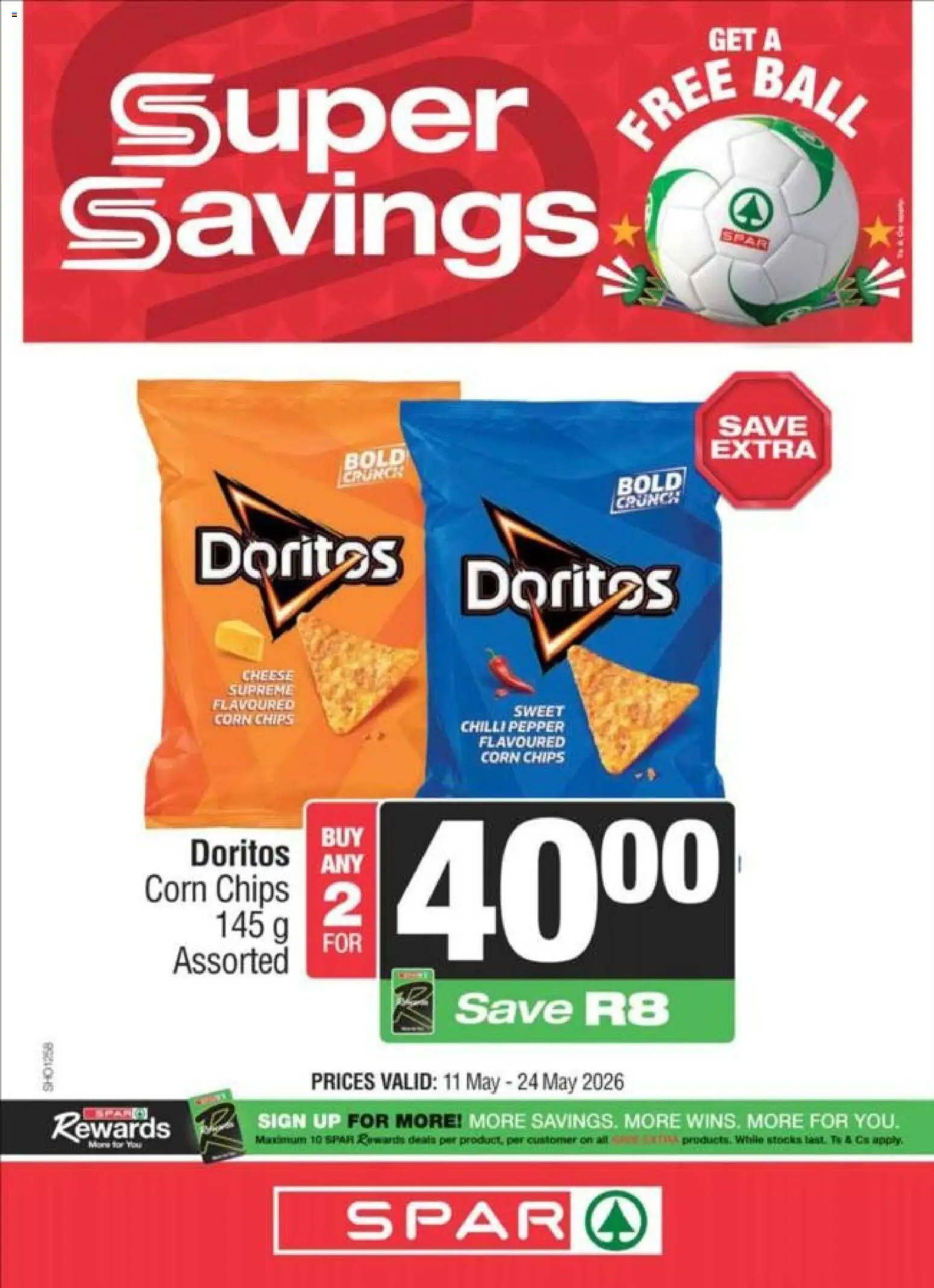 New Spar catalogue – valid from 11.05.2026 | Page: 7 | Products: Corn, Cheese, Pepper, Chilli