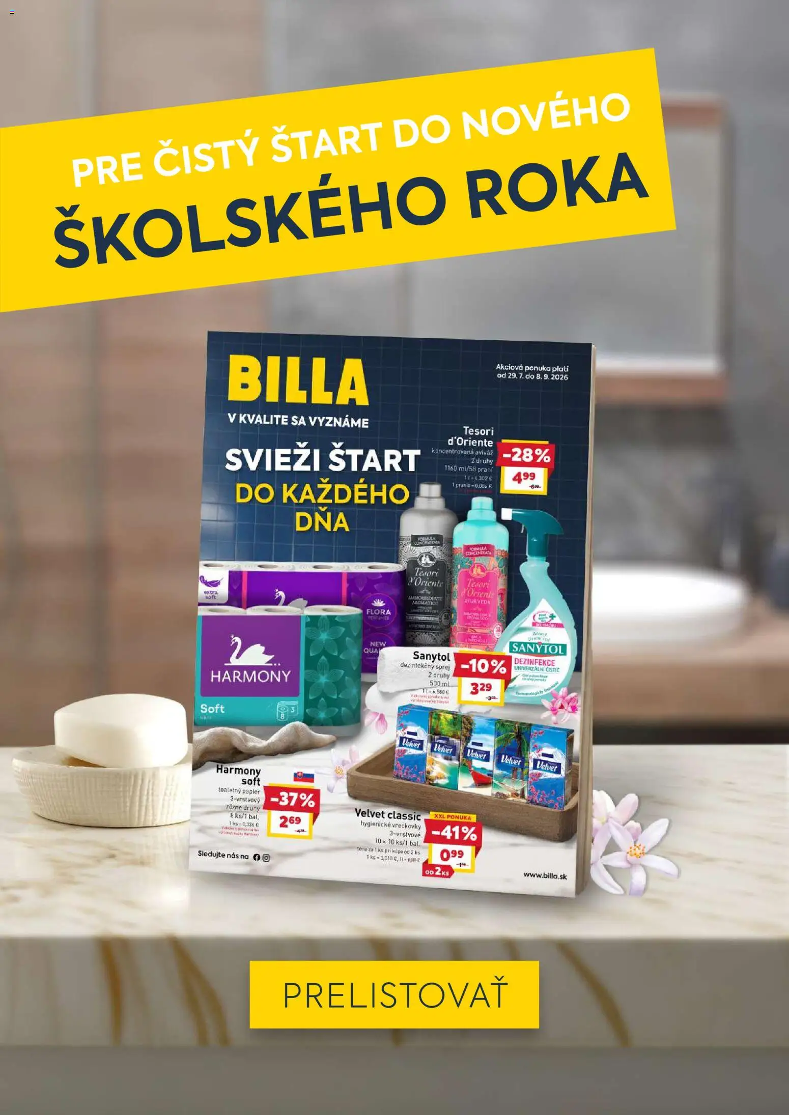 Nové Billa akcie – leták je platný od 02.09.2026 | Strana: 29