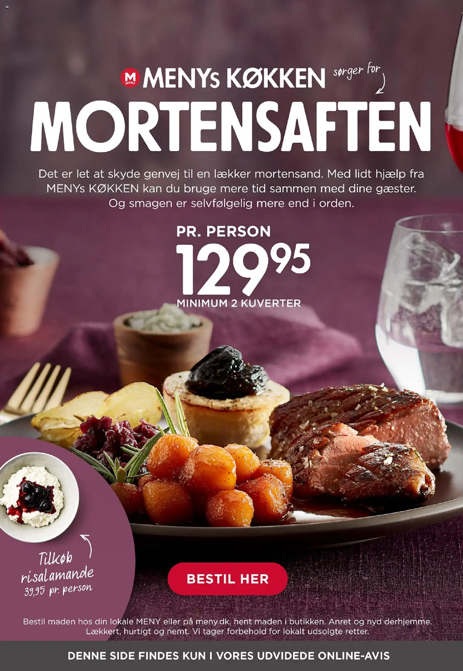 Meny tilbudsavis – gyldig fra 23/10/2026 | Side: 16 | Produkter: Risalamande