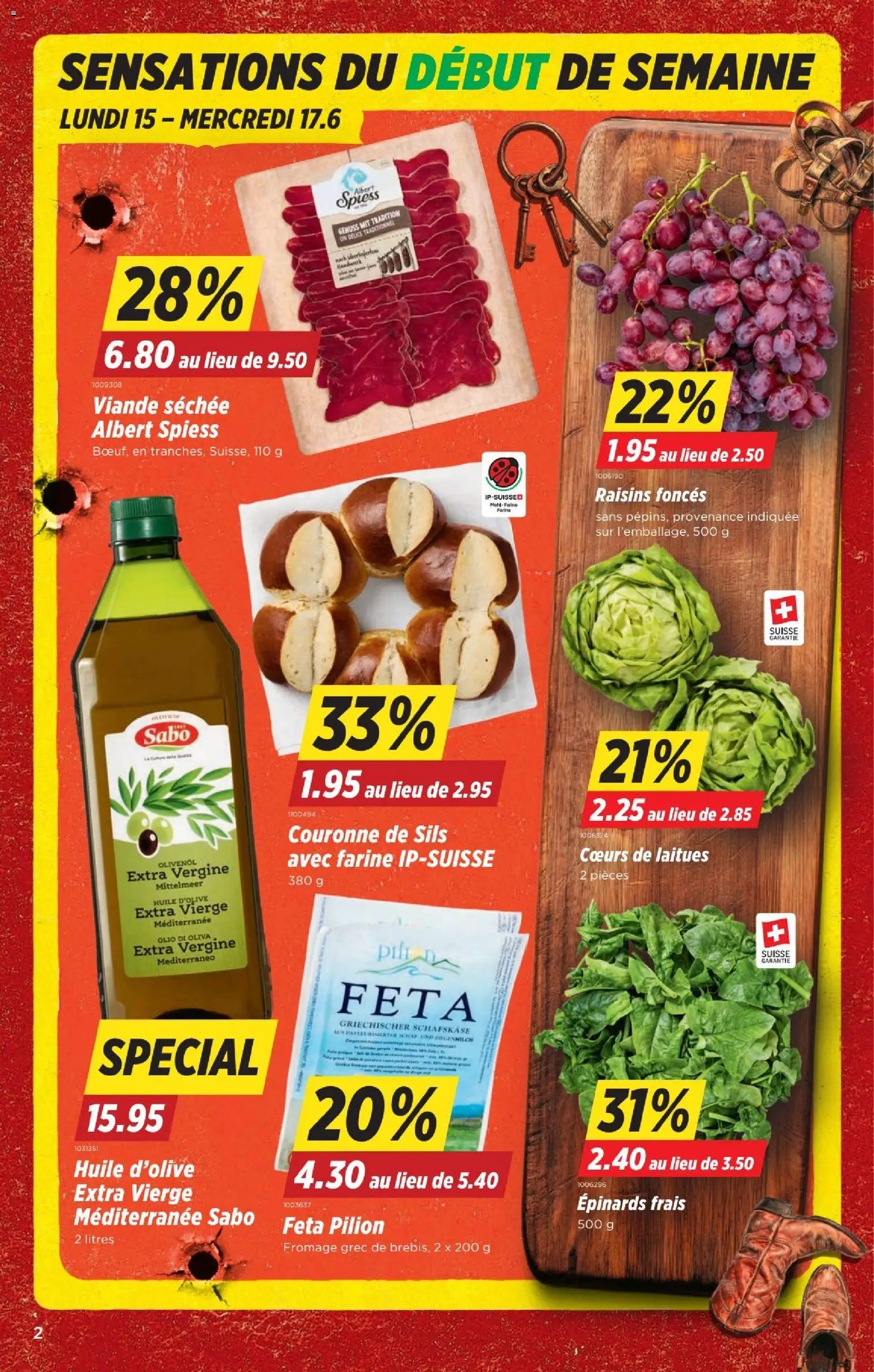 Denner aktionen FR – gültig ab 11.06.2026 | Seite: 2 | Produkte: Feta