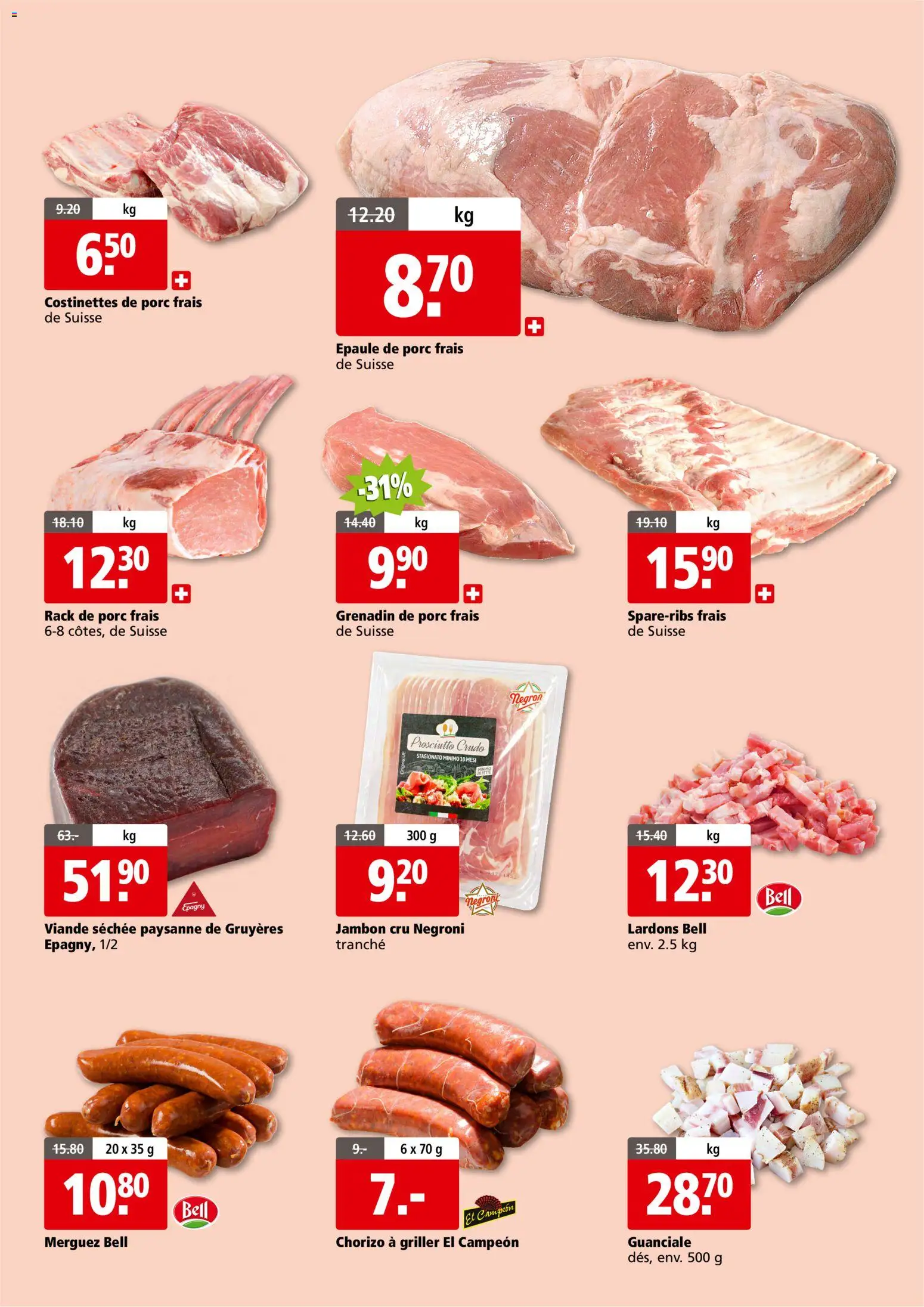 Aligro aktionen 2000 Chavannes, Matran, Genève, Sion – gültig ab 08.06.2026 | Seite: 3 | Produkte: Griller