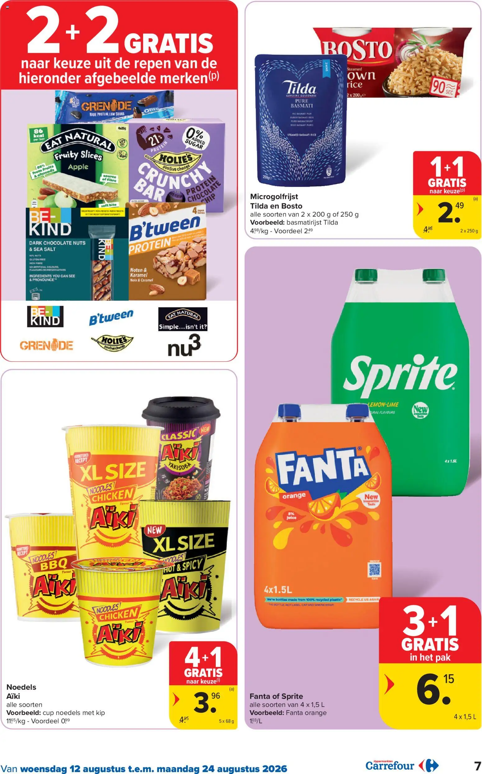 {H1} | Pagina: 7 | Producten: Noedels, Fanta, Noten, Oreo
