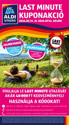 Aldi Utazás katalógus - amely érvényes a következő dátumtól: 04.06.2026