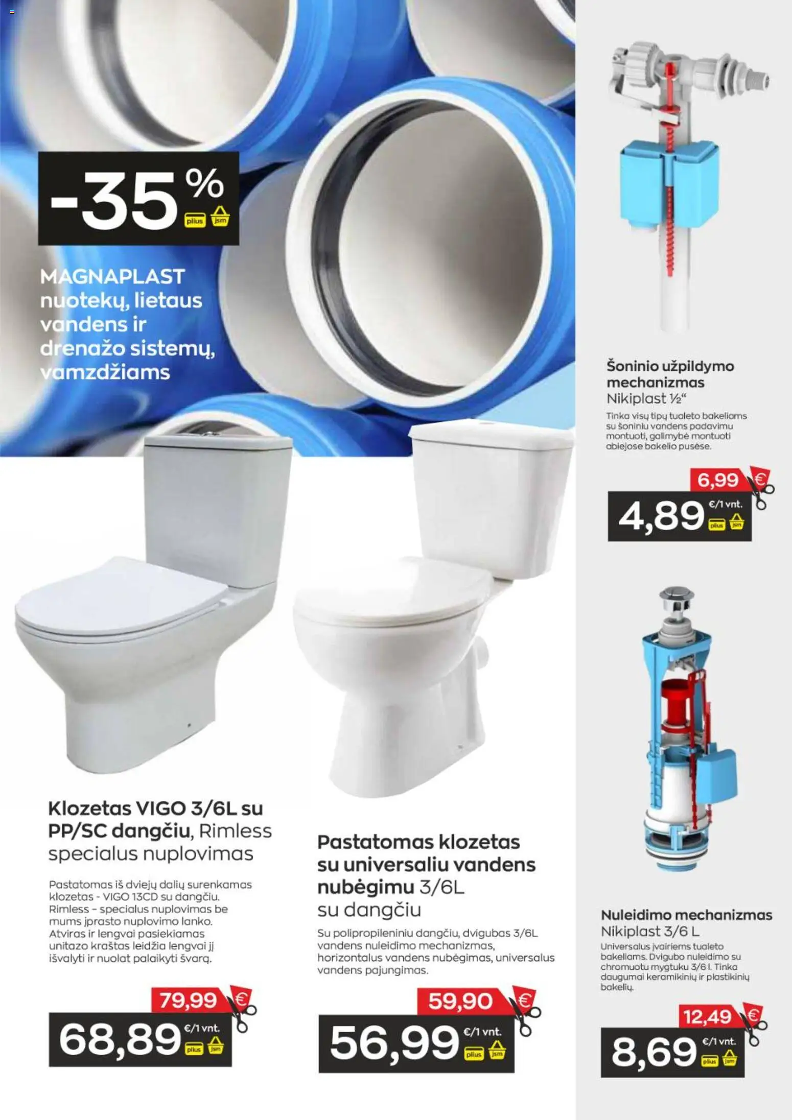 Jupoja akcijos nuo 21.05.2026 | Puslapis: 26 | Prekių: Klozetas