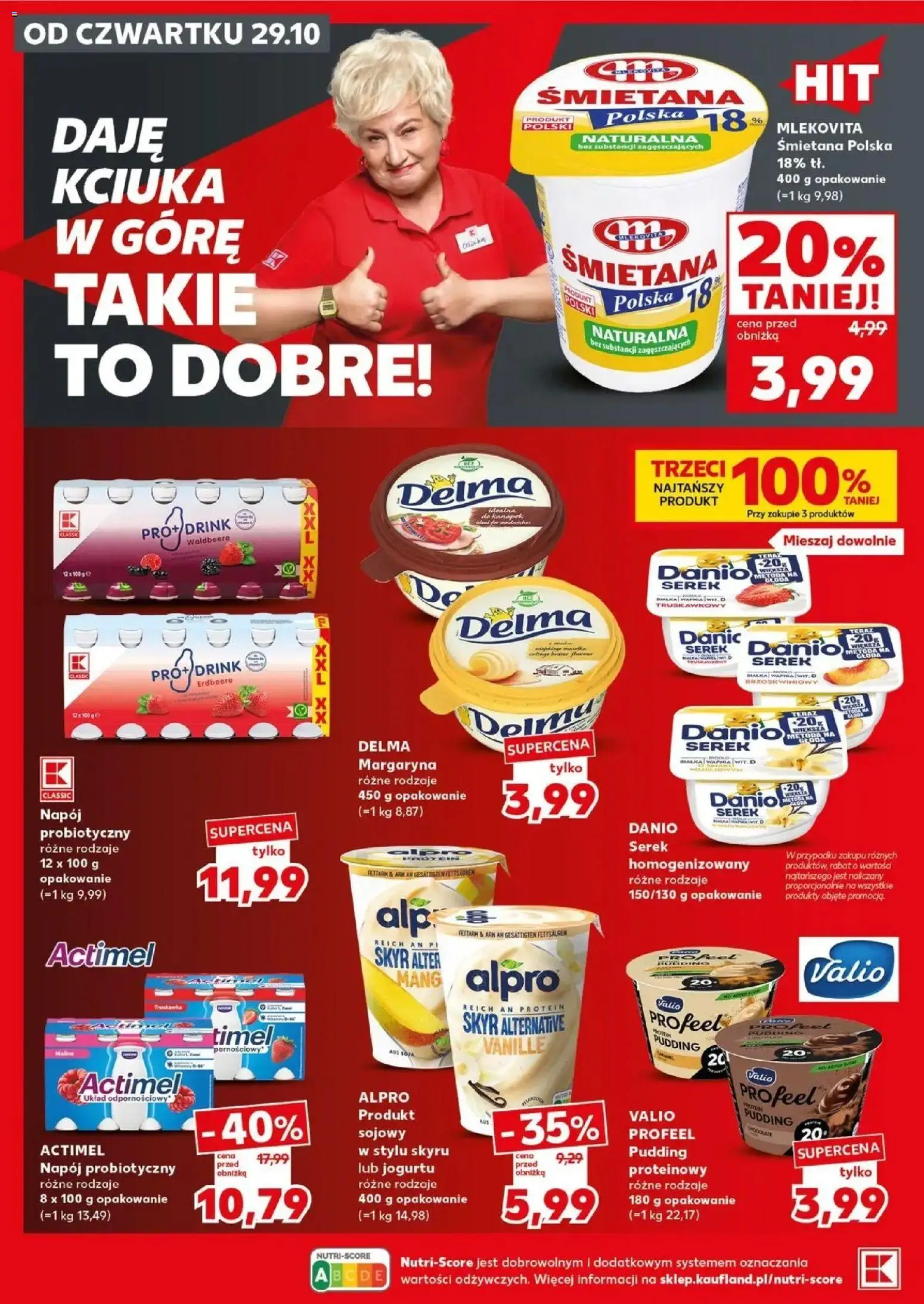 Kaufland gazetka - Super sobota od 31.10.2026 - od jutra PDF | Strona: 18 | Produkty: Malina, Serek, Margaryna, Śmietana