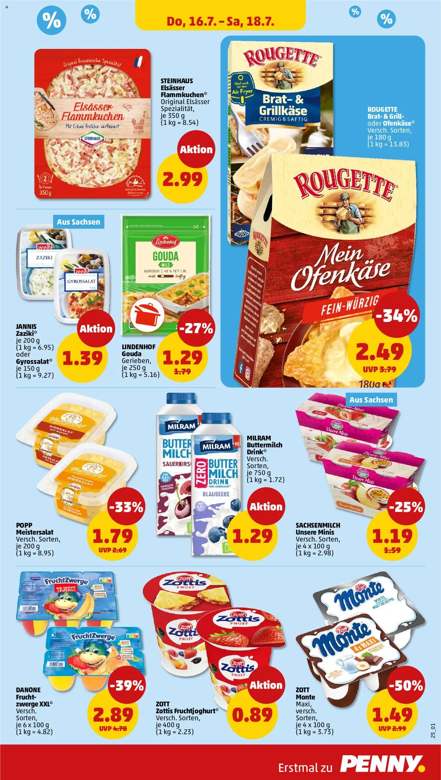Penny Prospekt – gültig ab 13.07.2026 | Seite: 29 | Produkte: Grill, Buttermilch, Fruchtzwerge, Fruchtjoghurt