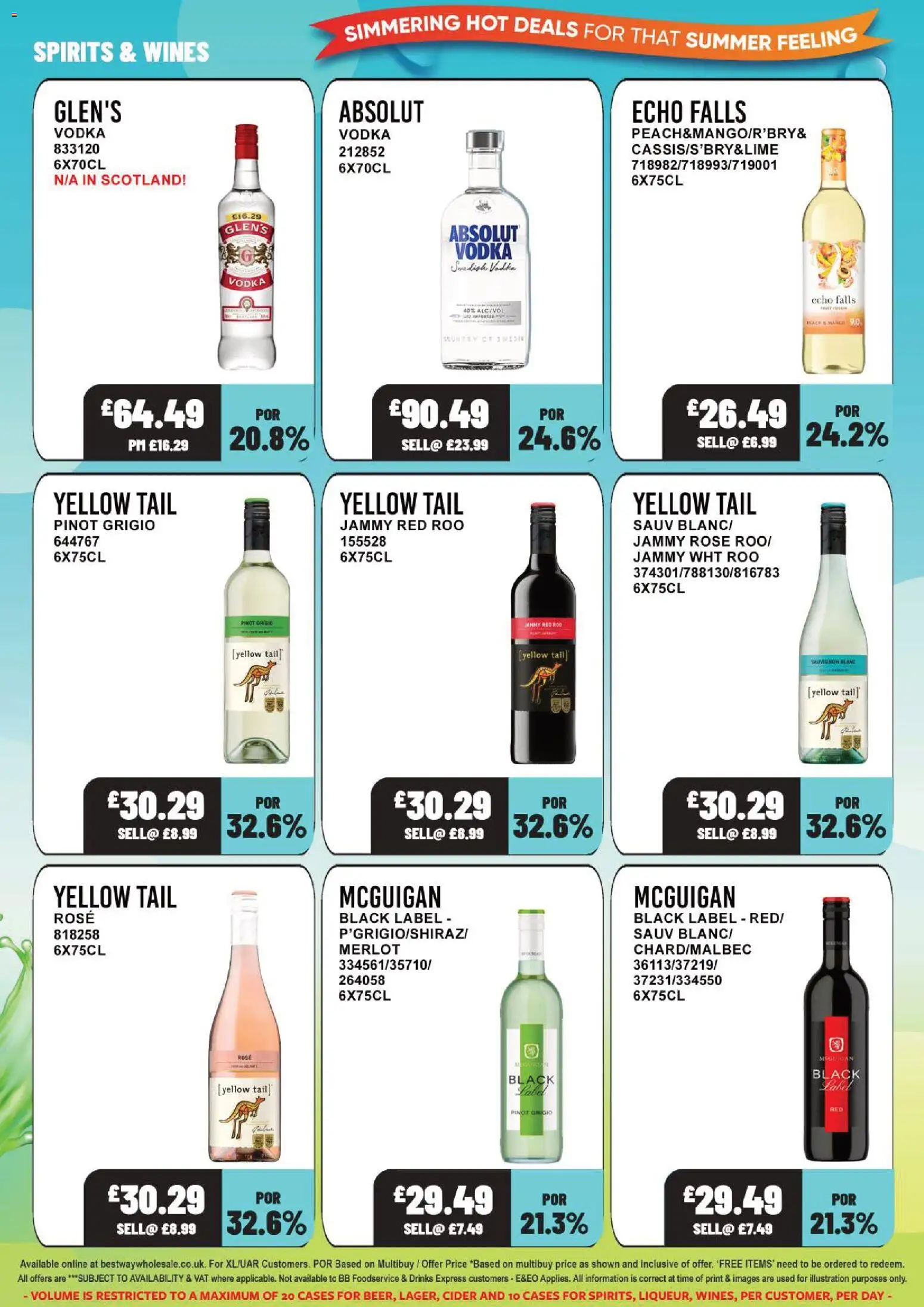 {H1} | Page: 7 | Products: Vodka
