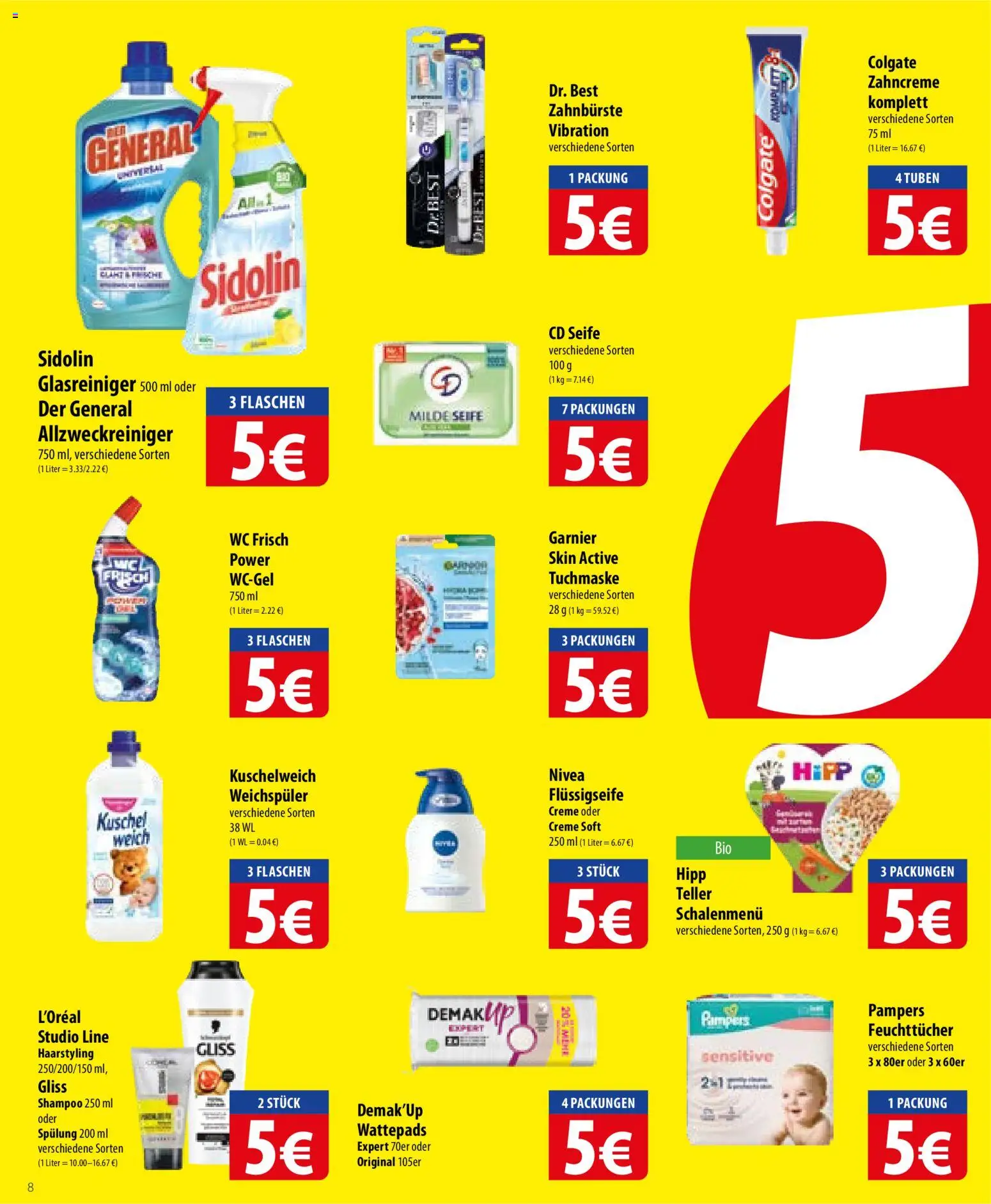Famila Prospekt 	 – gültig ab 26.05.2026 | Seite: 8 | Produkte: Shampoo, Creme, Seife, Wc frisch