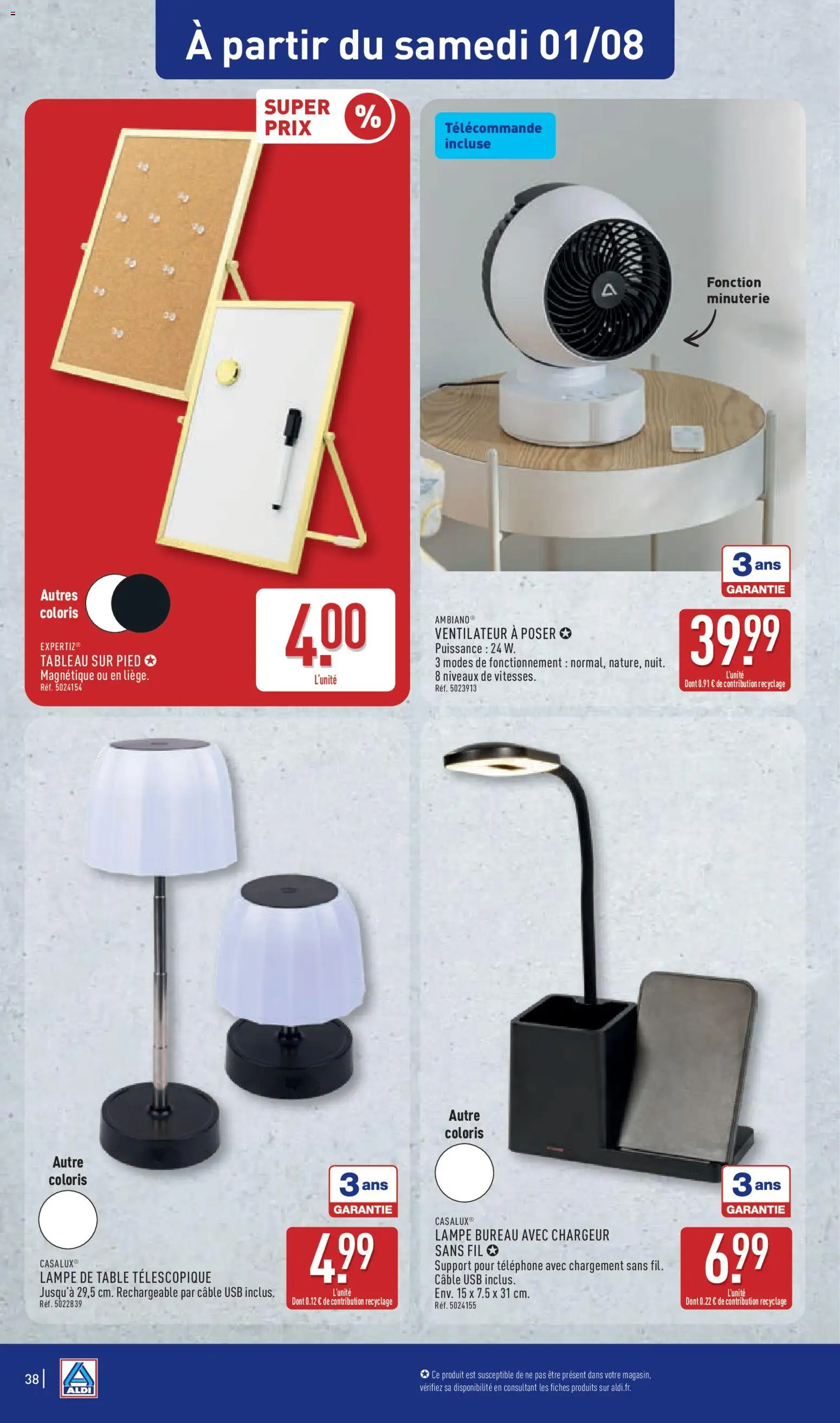 {H1} | Page: 42 | Produits: Câble, Bureau, Ventilateur, Table