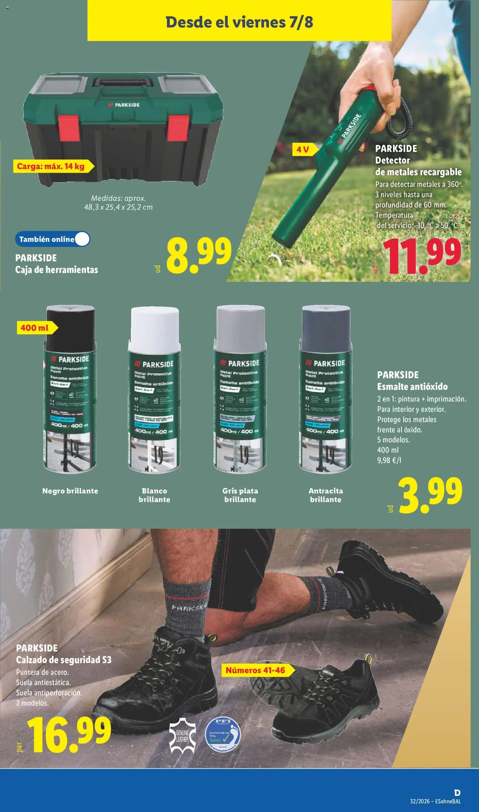 Lidl folleto de bazar │ válido desde el 03/08/2026 | Página: 25 | Productos: Caja