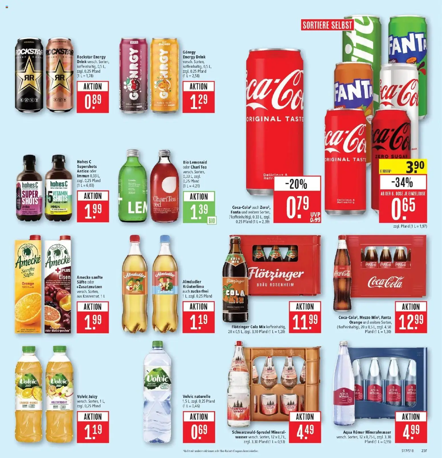 Marktkauf Prospekt Kirchheim (ab 14.09.2026) » Angebote online | Seite: 27 | Produkte: Rockstar energy, Cola, Energy, Wasser