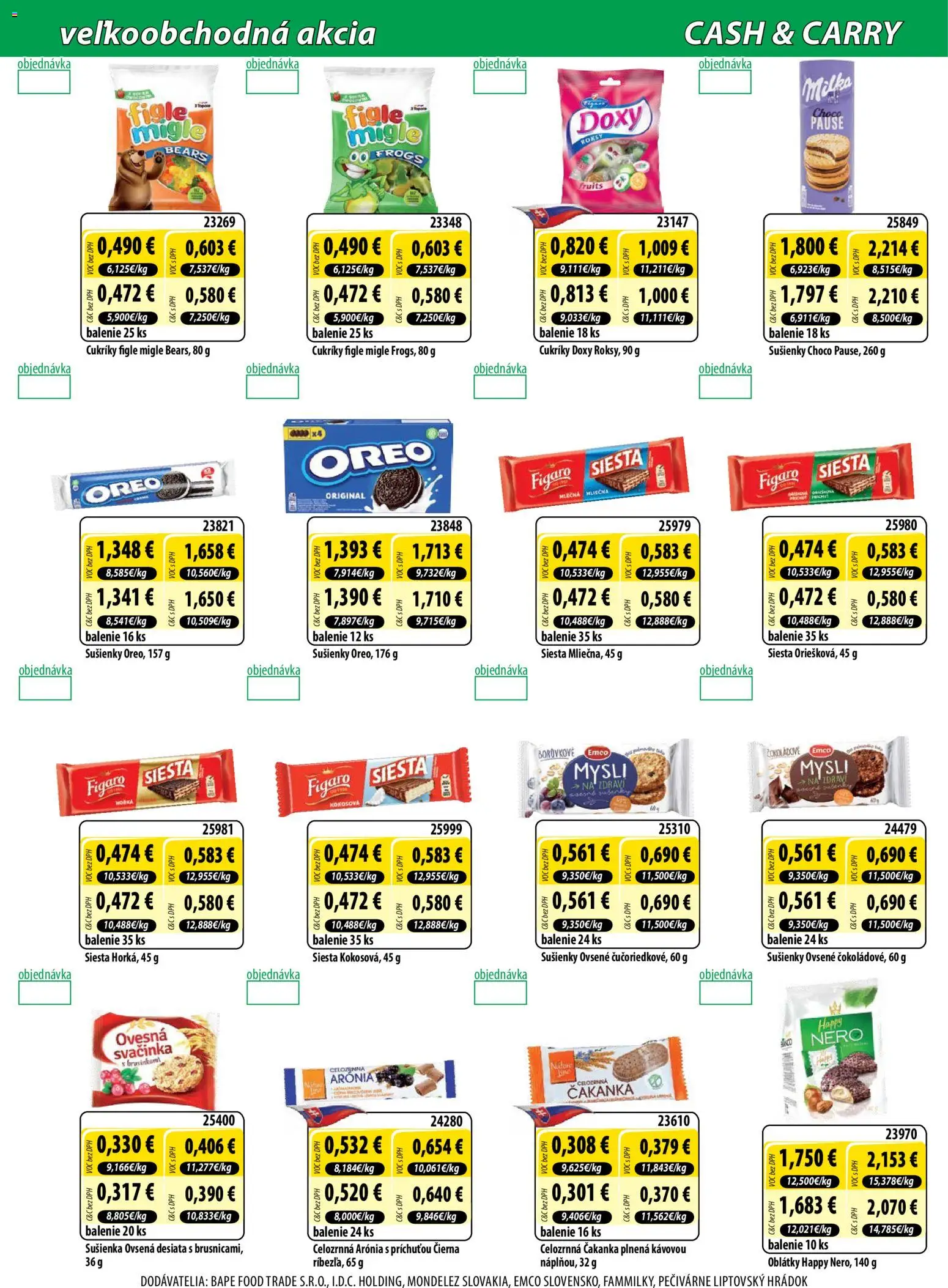 Nové Milk Agro akcie – leták je platný od 16.09.2026 | Strana: 4 | Produkty: Sušienky, Oblátky, Oreo, Milka