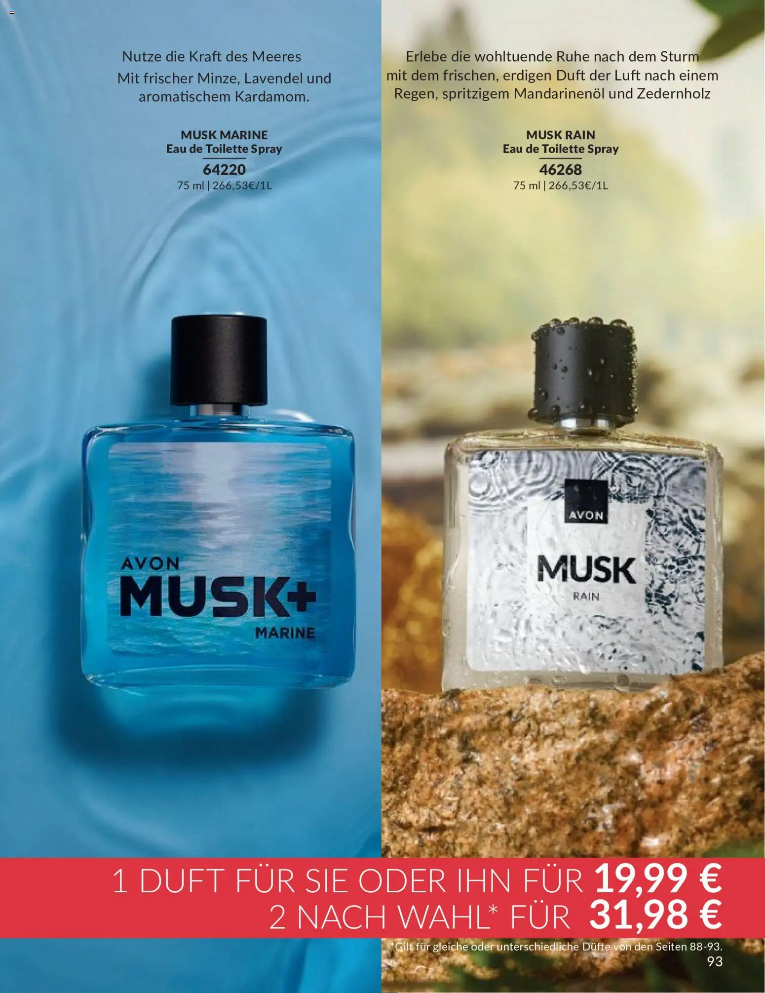 AVON Katalog Mai 2026 – gültig ab 01.05.2026 | Seite: 107 | Produkte: Toilette, Duft, Eau de Toilette, Lavendel