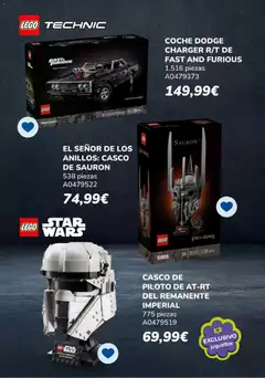 Vista previa Juguettos Fan zone válido desde el 05/10/2026 | Página: 17 | Productos: Anillos, LEGO