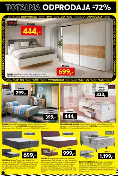 Dipo katalog akcije – veljaven od 01.07.2026 | Stran: 12 | Izdelki: Okvir, Postelja, Vzmetnica, Barva