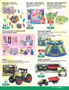 KTC Katalog igračke i tekstil - Pregled kataloga iz trgovine KTC, vrijedi od 06.05.2026 | Stranica: 5