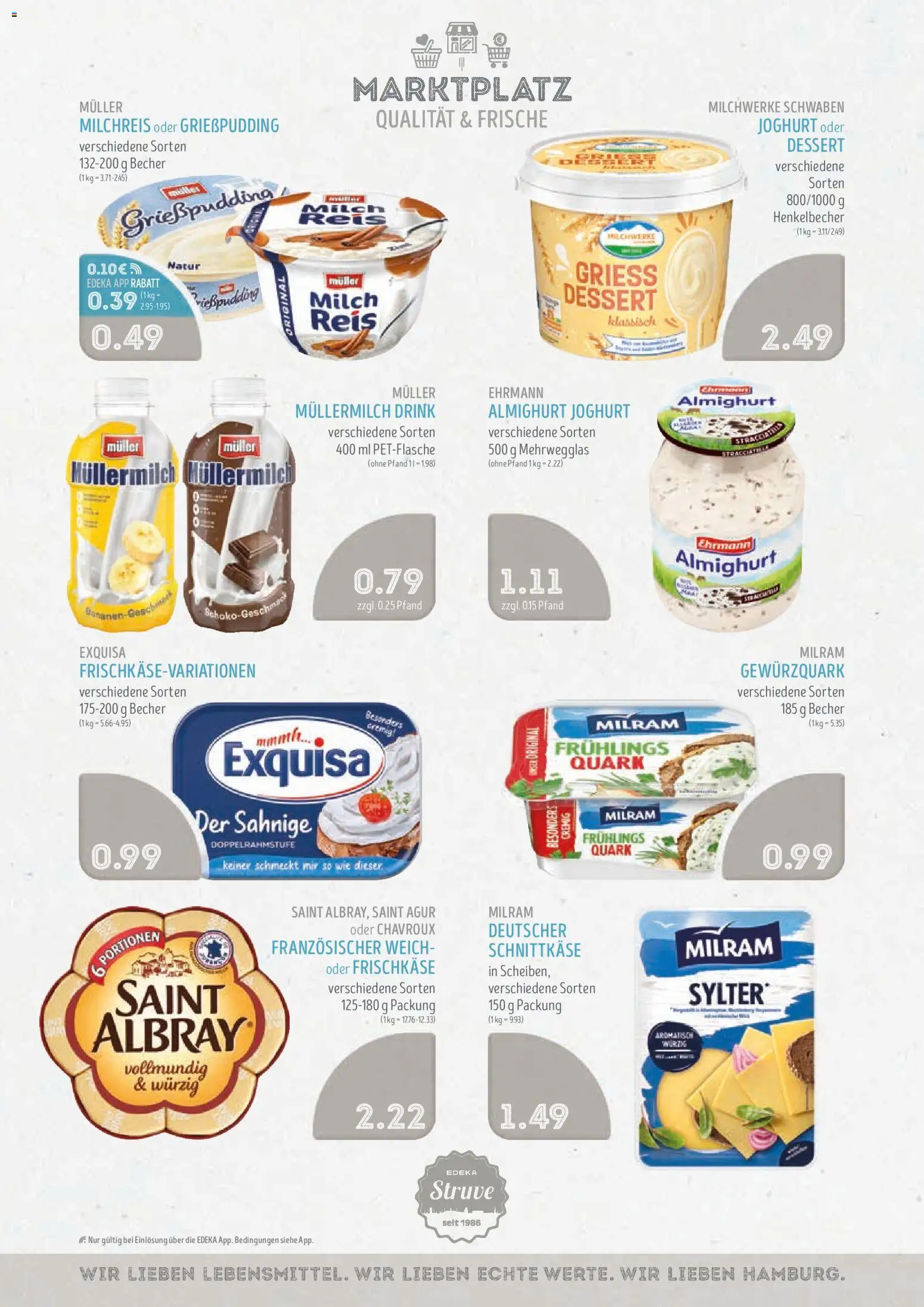 Edeka Struve Prospekt 	 – gültig ab 18.05.2026 | Seite: 6 | Produkte: Milch, Joghurt, Müllermilch, Frischkase