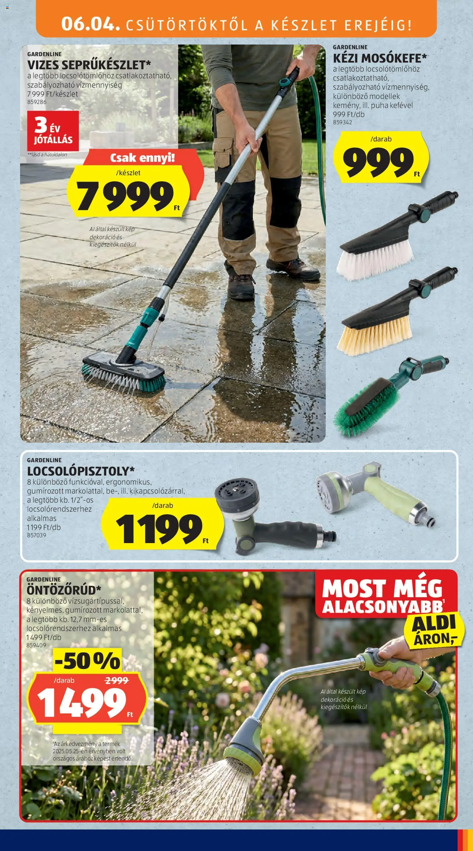 Aldi akciós ujság - amely érvényes a következő dátumtól: 04.06.2026 | Oldal: 31 | Termékek: Dekoráció