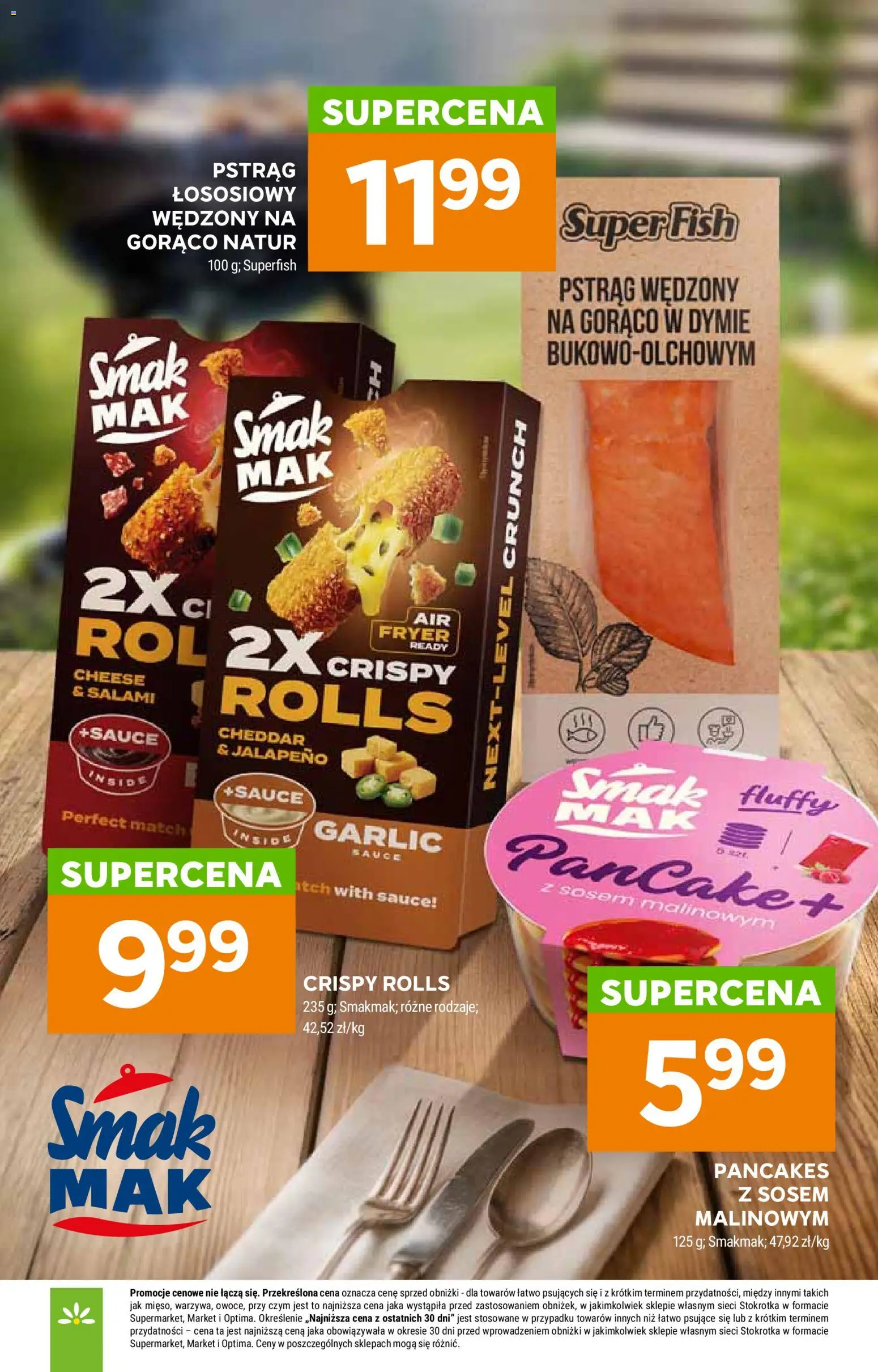 Stokrotka gazetka od 20.08.2026 | Strona: 29 | Produkty: Pstrąg, Jalapeno, Salami, Cheddar