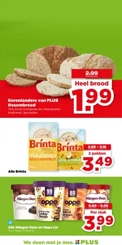 Häagen-Dazs Belgian Chocolate, Belgian Chocolate - Voorbeeld van een folder van Plus, geldig van 17.06.2026 | Pagina: 23 | Producten: Pompoen, Brood, Appel