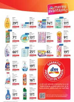 Ofertele DM drogeriemarkt valabile de la 10.09.2026 | Pagină: 3 | Produse: Baby, Detergent, Șervețele umede, Power