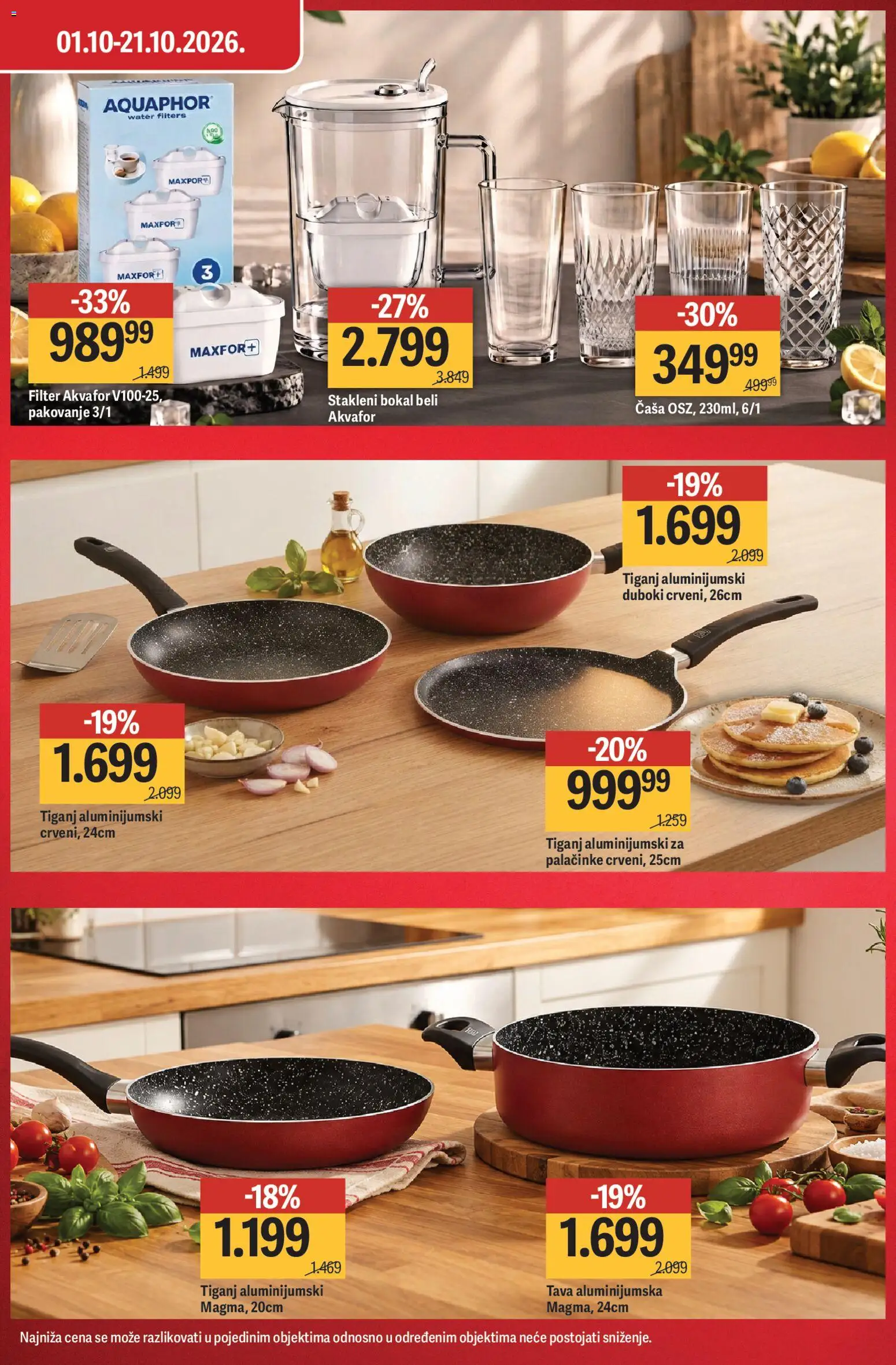 Mega Maxi katalog - važi od 01.10.2026 | Strana: 3 | Proizvode: Pakovanje, Palačinke, Tiganj