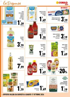 Anteprima del volantino PASTA SENZA GLUTINE DE CECCO spaghetti/tortiglioni/penne rigate, PASTA SENZA GLUTINE DE CECCO spaghetti/tortiglioni/penne rigate 400 g valido a partire dal 08/10/2026 | Pagina: 10