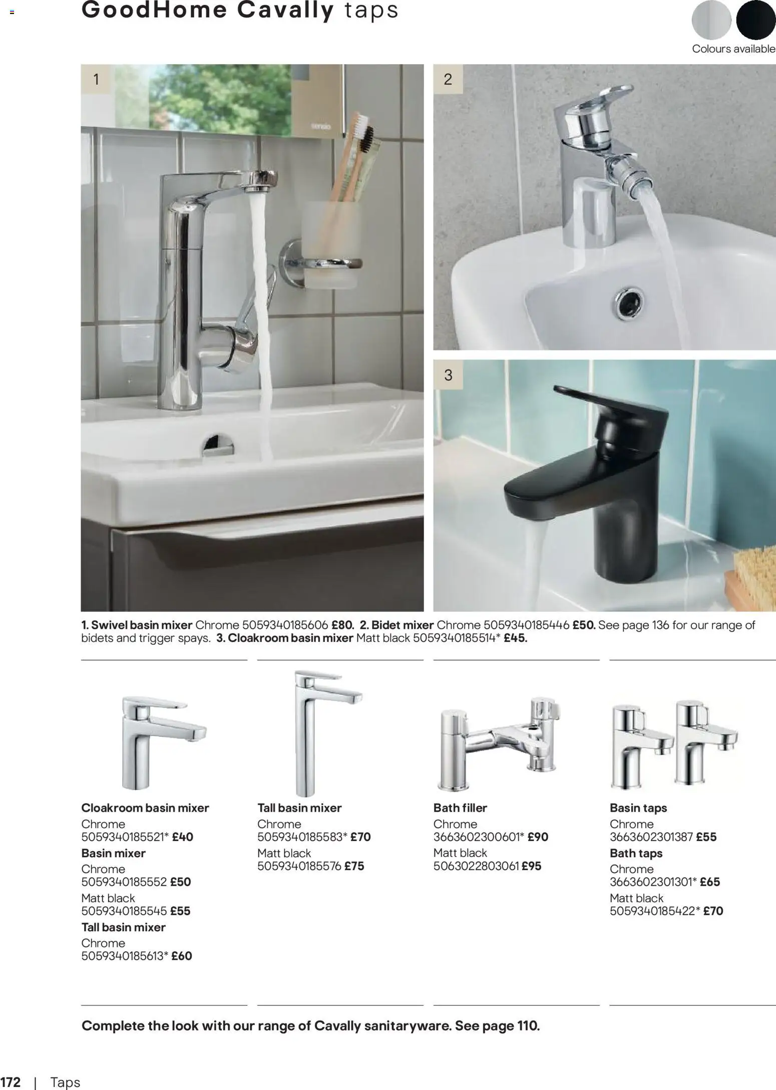 {H1} | Page: 173 | Products: Bath, Mixer