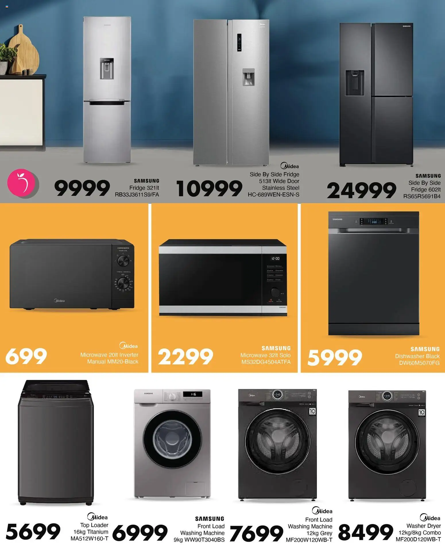 New Save catalogue – valid from 22.05.2026 | Page: 6 | Products: Dryer, Dishwasher, Fridge, Microwave