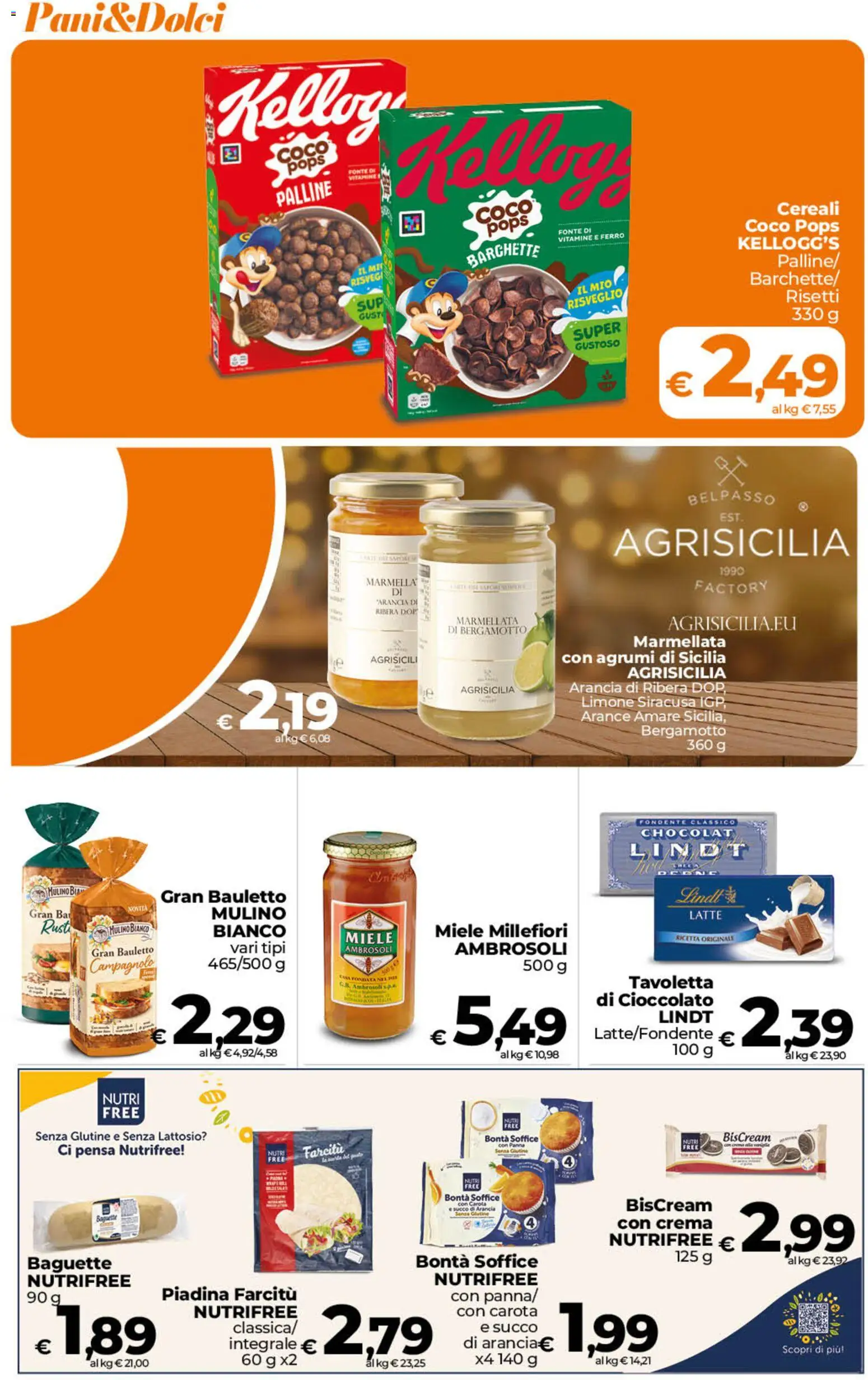 Volantino Ipercoop del 22/09/2026 | Pagina: 35 | Prodotti: Crema, Baguette, Agrumi, Marmellata