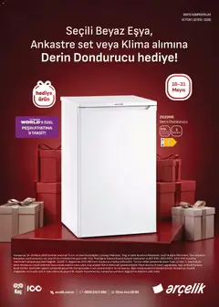 16.05.2026 tarihinden itibaren geçerli olan Arçelik kataloğu önizlemesi