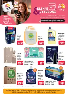 Náhled letáku Vileda H2pro plochý mop, Plochý mop Vileda H2pro od 23.04.2026 | Strana: 21