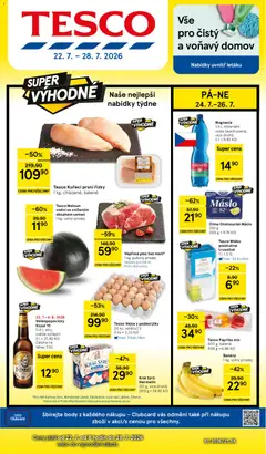 Náhled letáku Tesco leták - Hypermarket od 22.07.2026