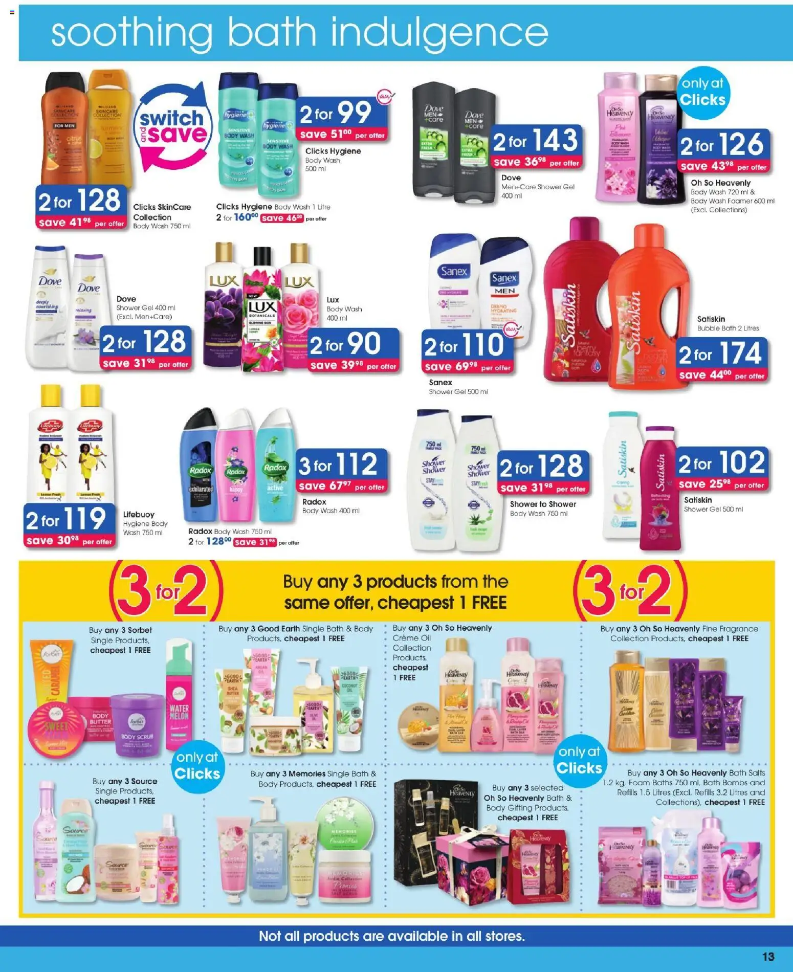 New Clicks catalogue – valid from 09/07/2026 | Page: 13