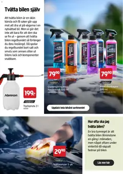 Jula erbjudanden - Förhandsvisning av reklamblad från butik Jula aktuell från 01.04.2026 | Sida: 64 | Produkter: Salt, Tryckspruta, Glass