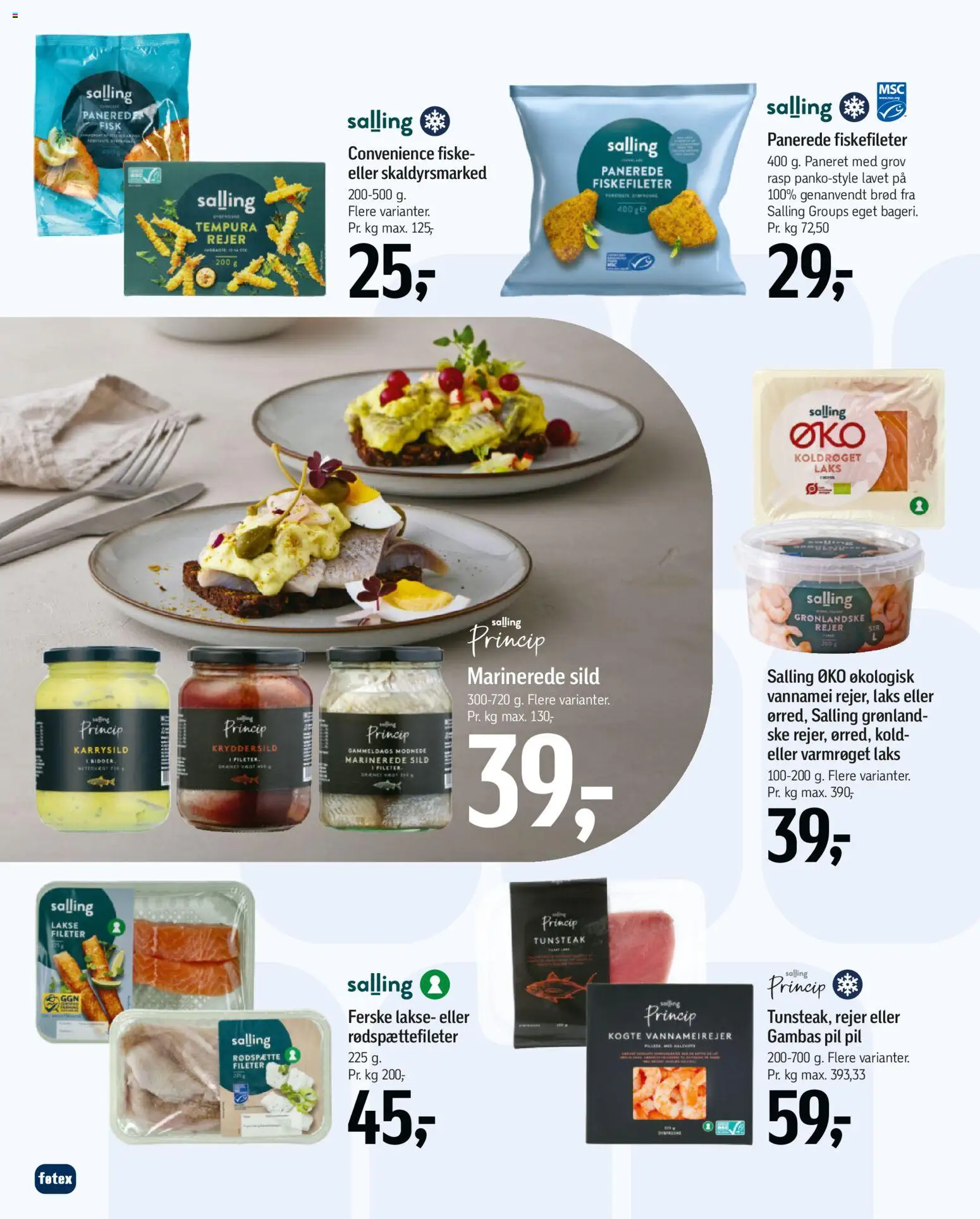 Føtex tilbudsavis – gyldig fra 15.05.2026 | Side: 21 | Produkter: Brød, Rasp, Fisk, Rejer