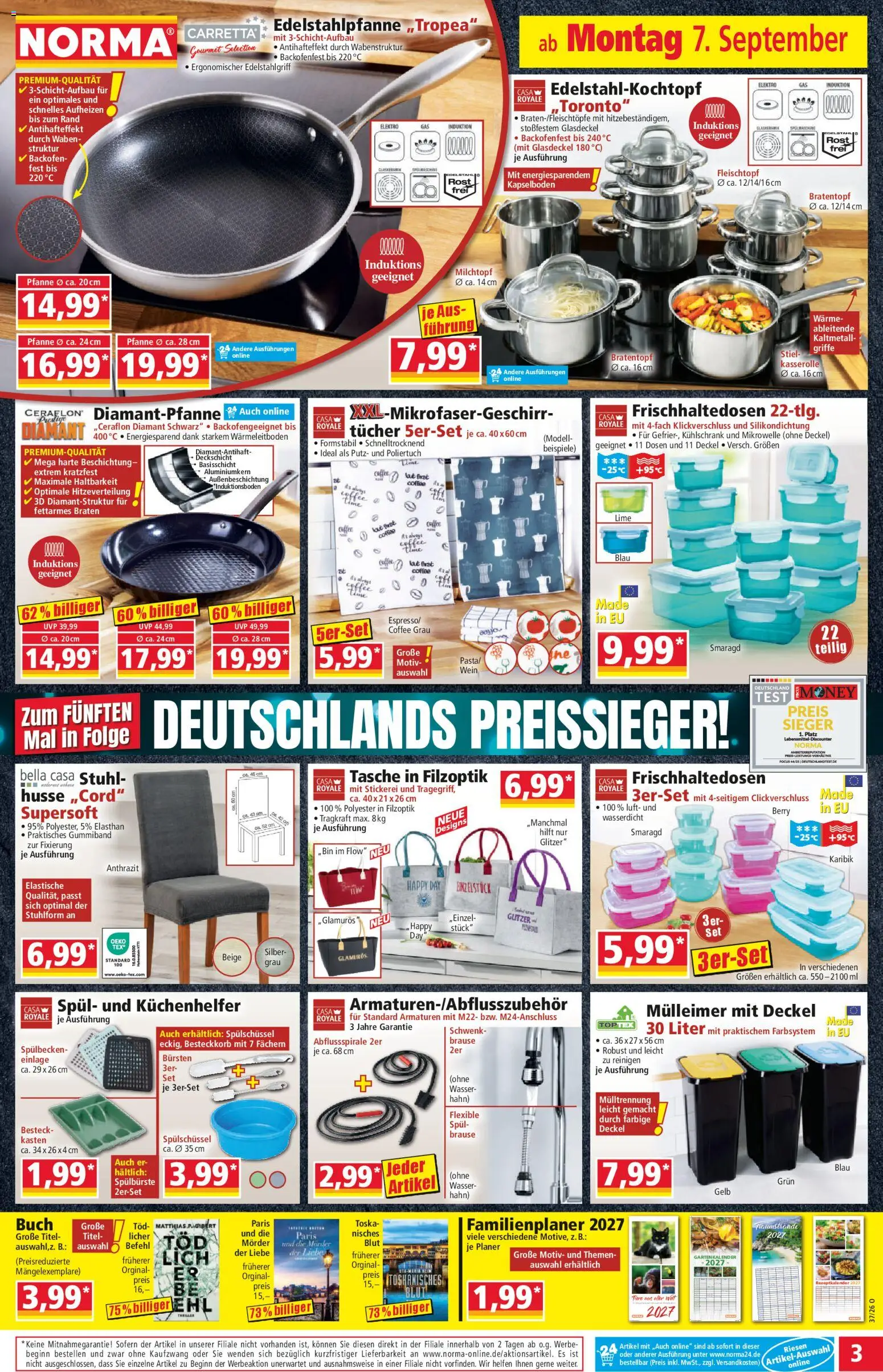 Norma Prospekt – gültig ab 07.09.2026 | Seite: 3
