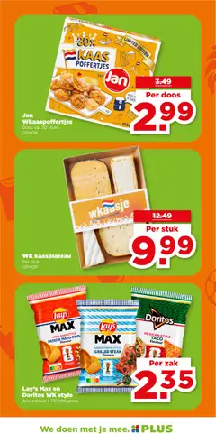 Plus folder week 24 - Voorbeeld van een folder van Plus, geldig van 10.06.2026 | Pagina: 27 | Producten: Kaas, Steak, Zak, Doritos