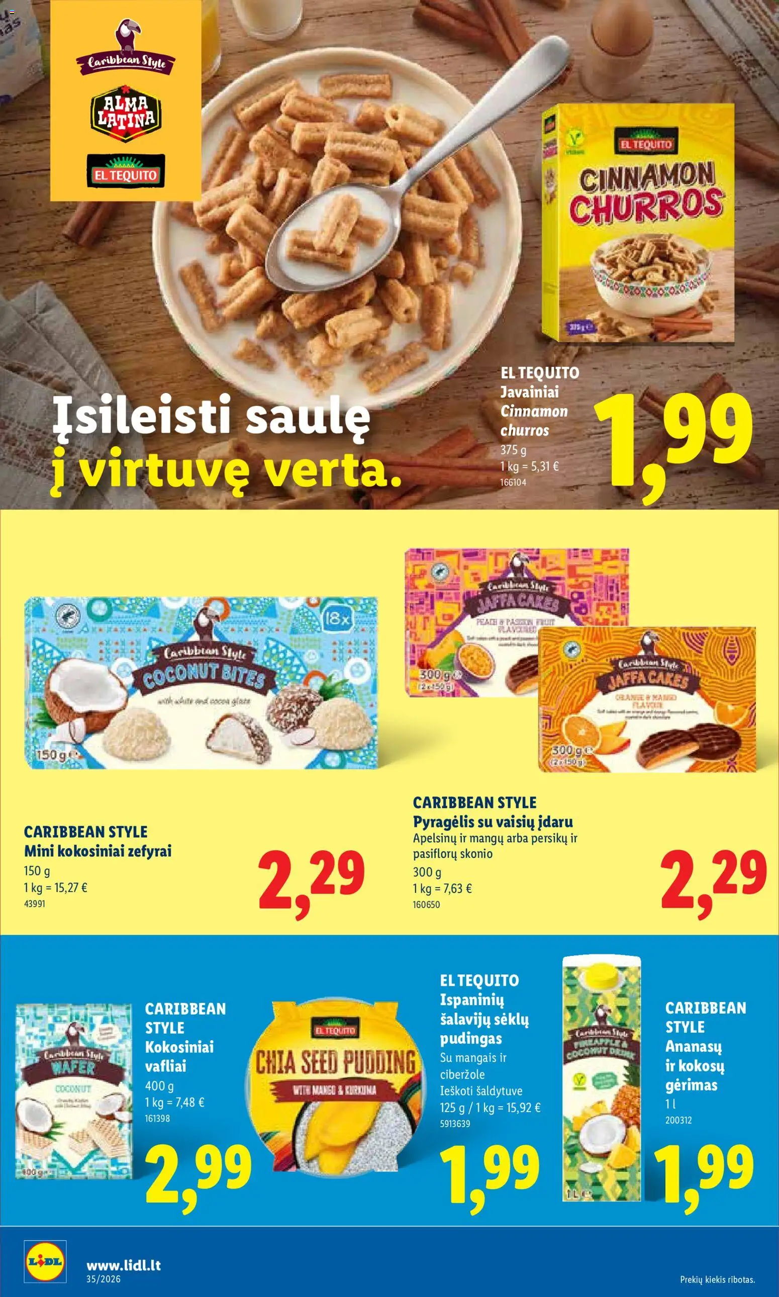 LIDL akcijos nuo 2026.08.24 | Puslapis: 26 | Prekių: Vafliai